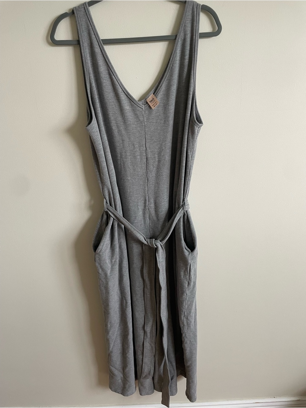 Smash + Tess Grey Sleeveless Romper | Made in Canada | XXL